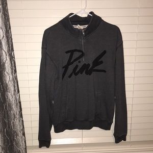 VS Pink half zip